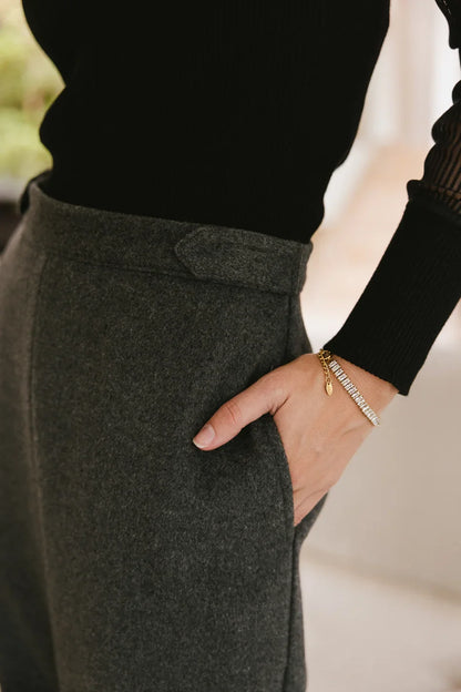 Francis Wool Blend Skirt - FINAL SALE