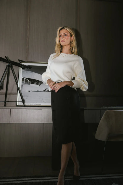 Elizabeth Skirt in Black - FINAL SALE