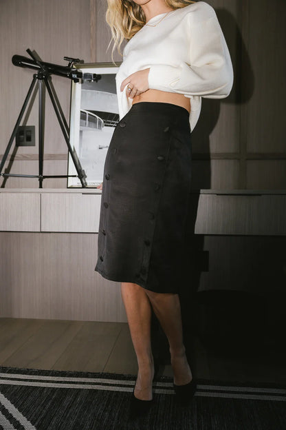 Elizabeth Skirt in Black - FINAL SALE