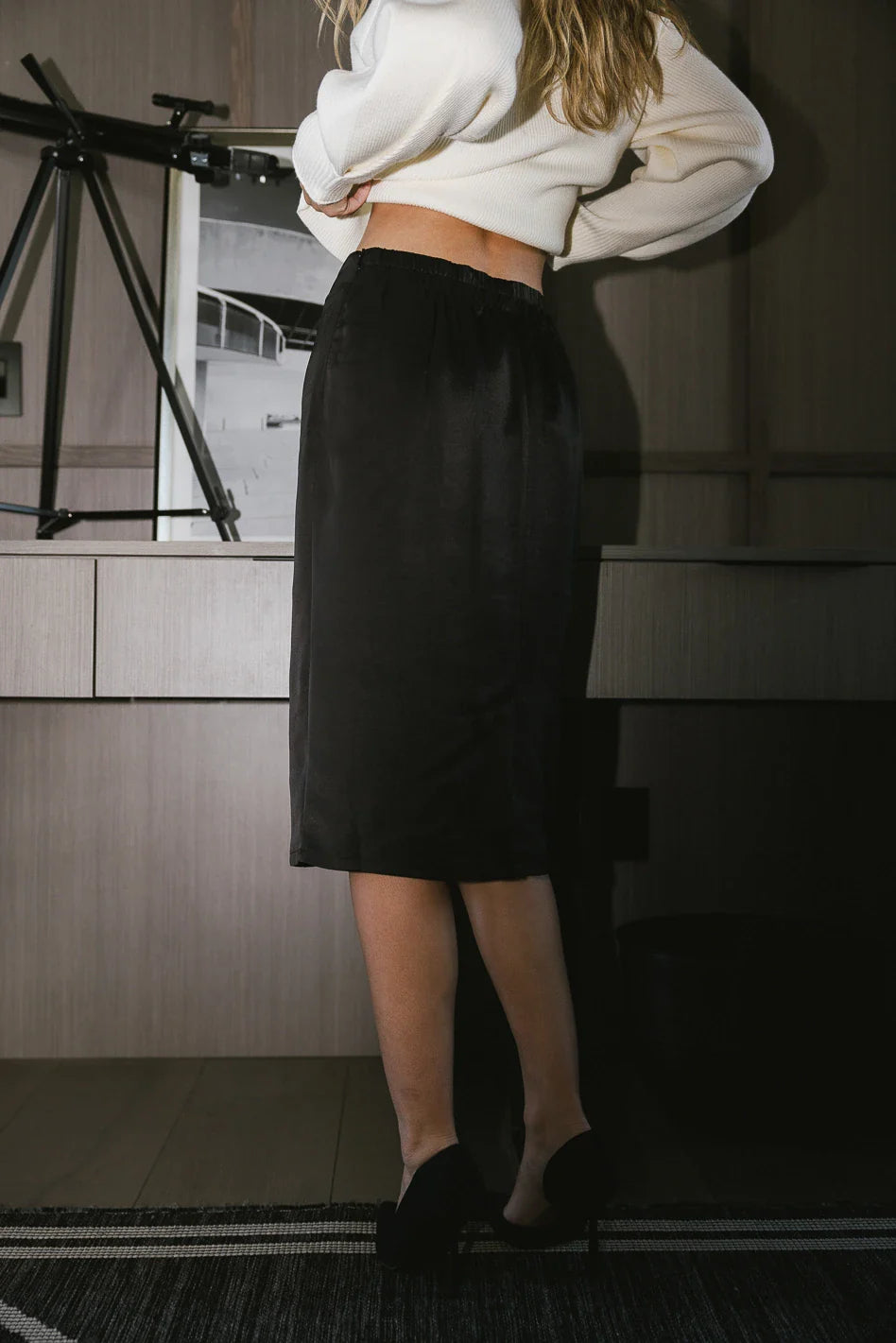 Elizabeth Skirt in Black - FINAL SALE