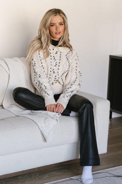 Milani Cable Knit Sweater - FINAL SALE