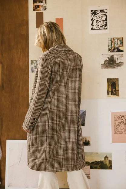 Mckenna Plaid Coat - FINAL SALE
