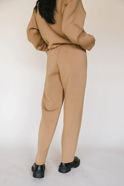 Parker Sweatpants in Camel - FINAL SALE