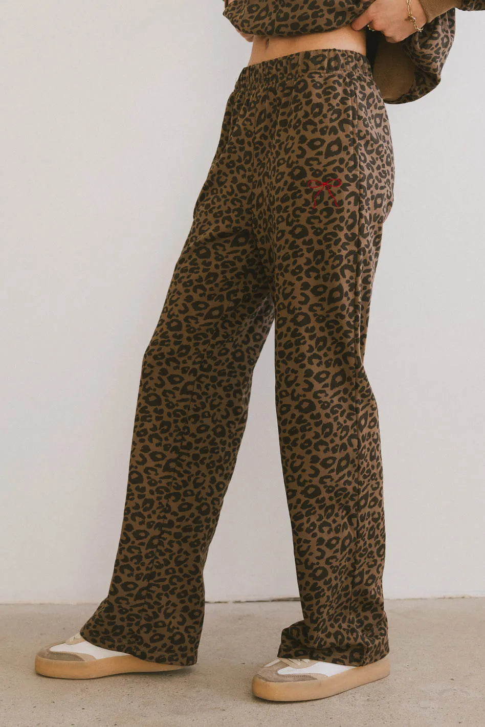 Tessa Leopard Sweatpants - FINAL SALE