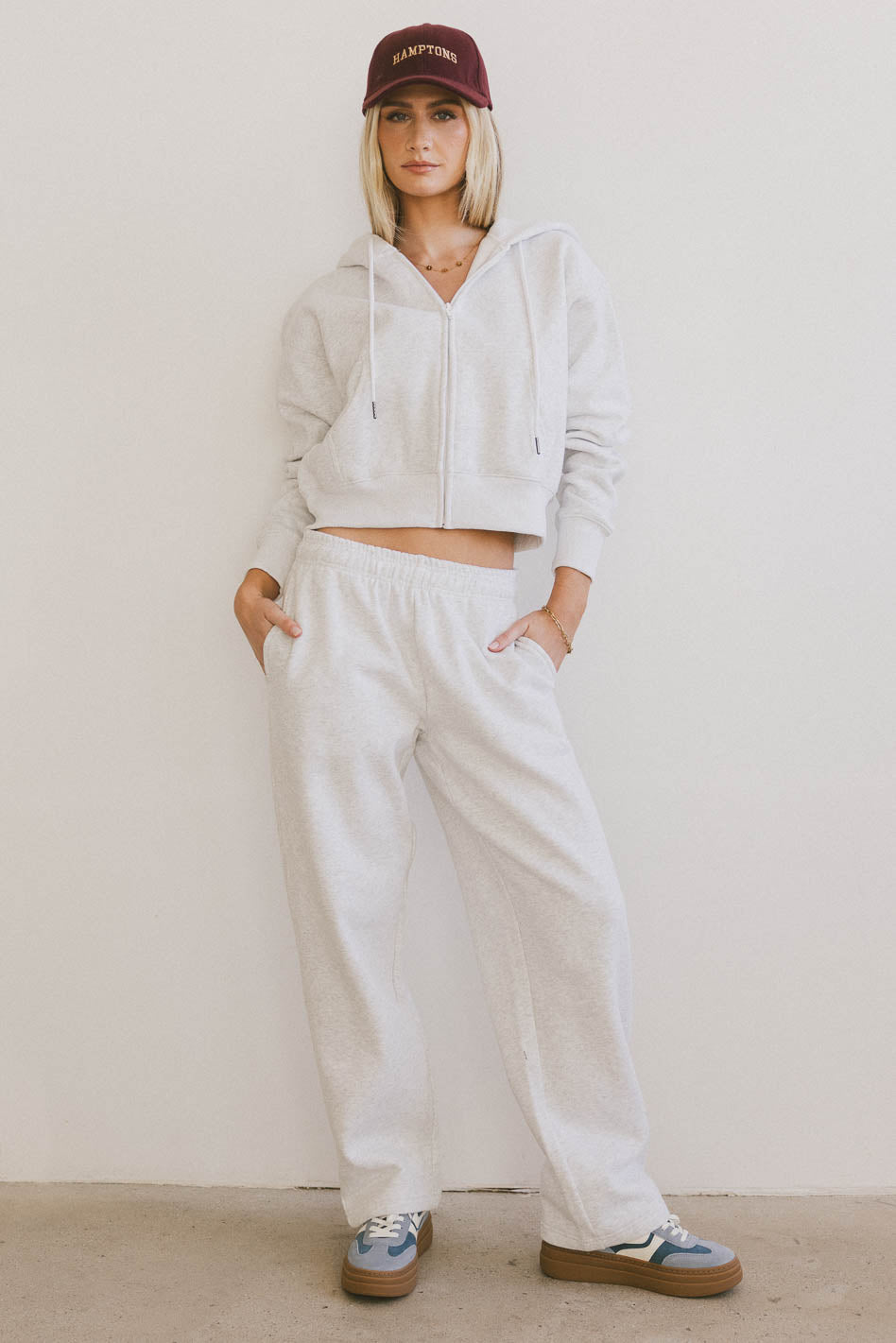 Ezra Zip Up in Grey - FINAL SALE