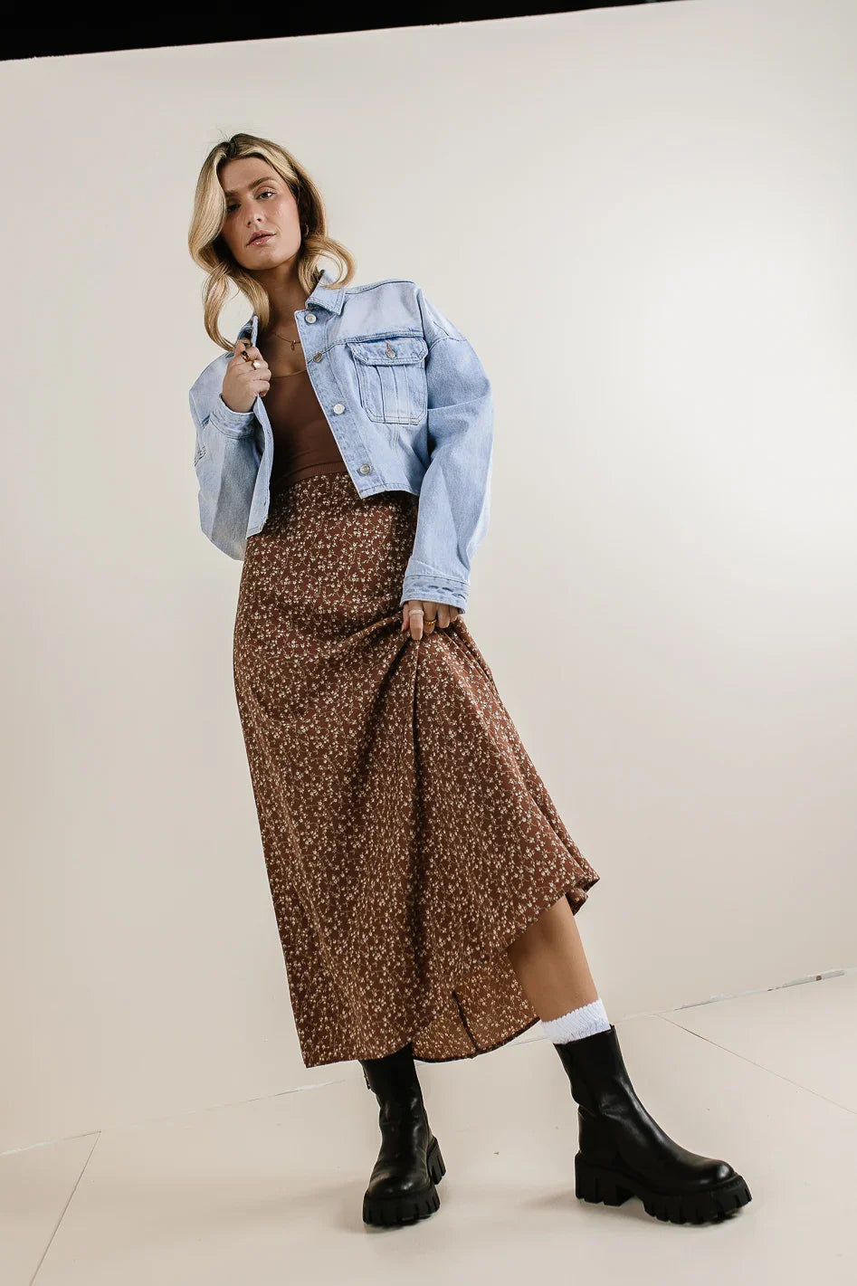 True Cropped Denim Jacket - FINAL SALE