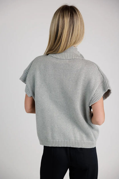 Sadie Knit Cardigan in Grey - FINAL SALE