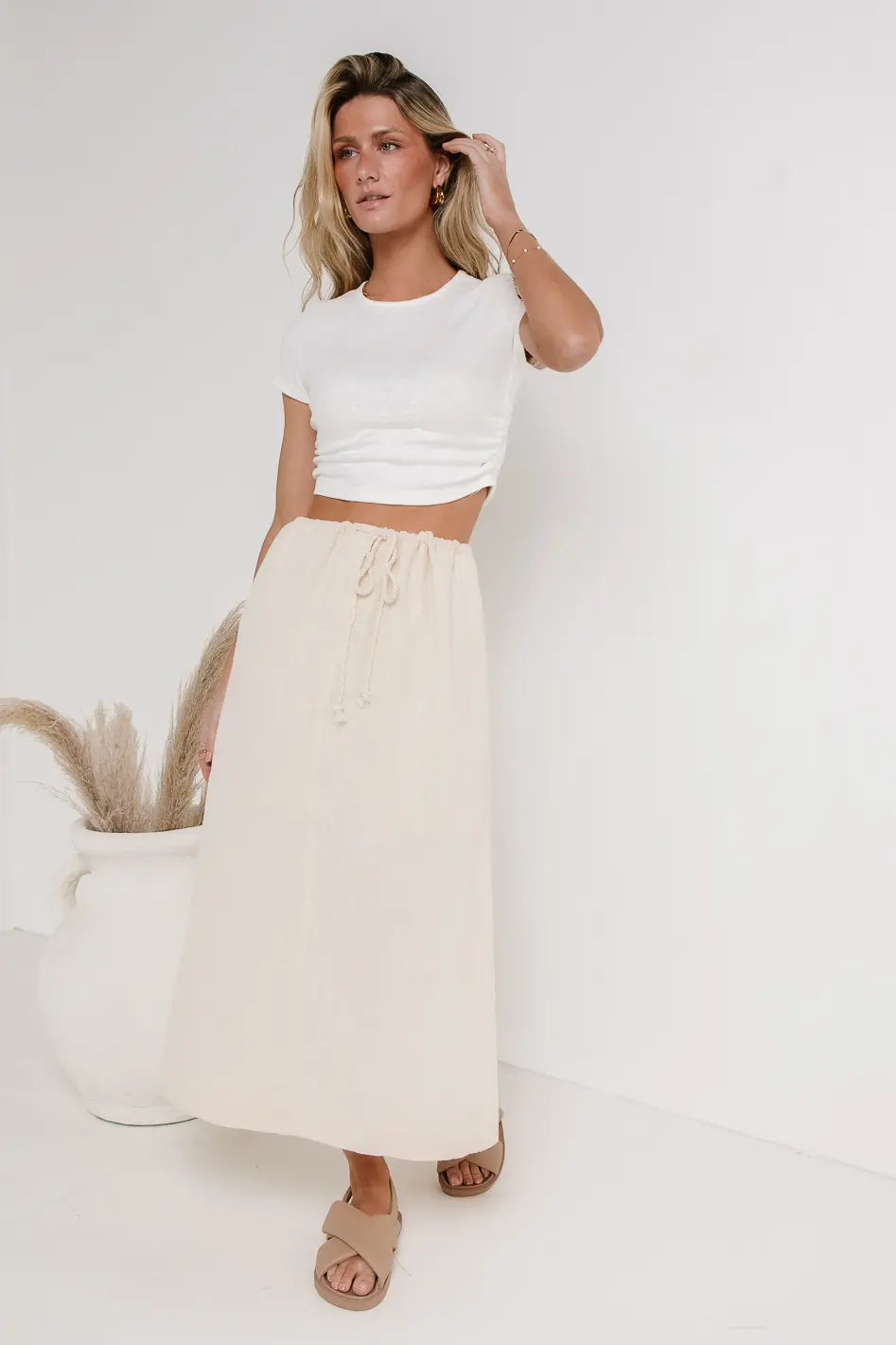 Kelilah Textured Skirt - FINAL SALE