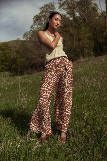 Annika Printed Pants - FINAL SALE