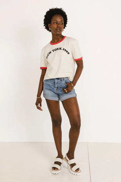 Kaye High Rise Denim Shorts - FINAL SALE
