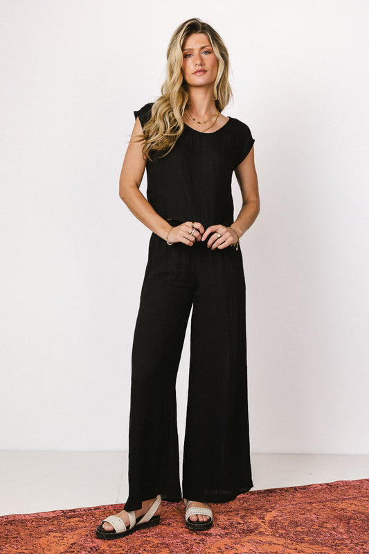 Maren Pants in Black - FINAL SALE