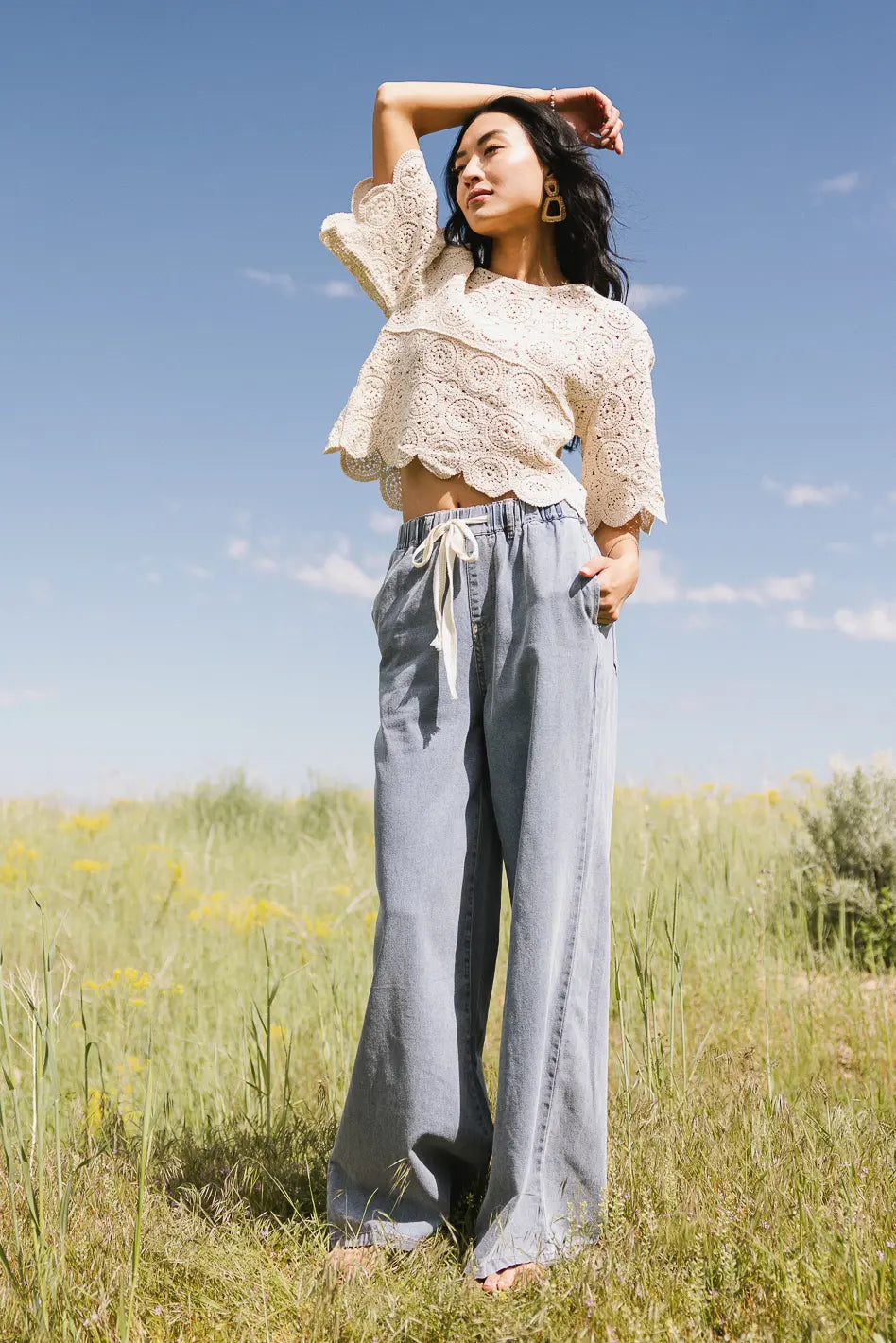 Mickey Wide Leg Jeans - FINAL SALE