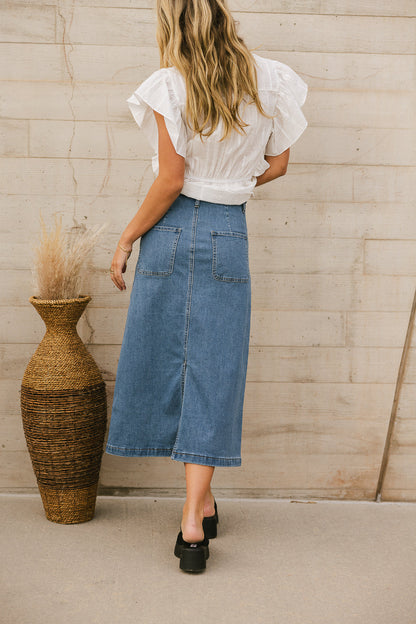 Marina Denim Skirt - FINAL SALE