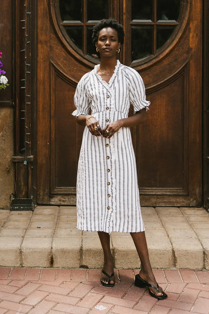 Bextor Striped Midi Dress - FINAL SALE