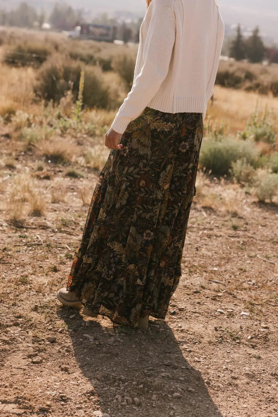 Selah Floral Maxi Skirt - FINAL SALE