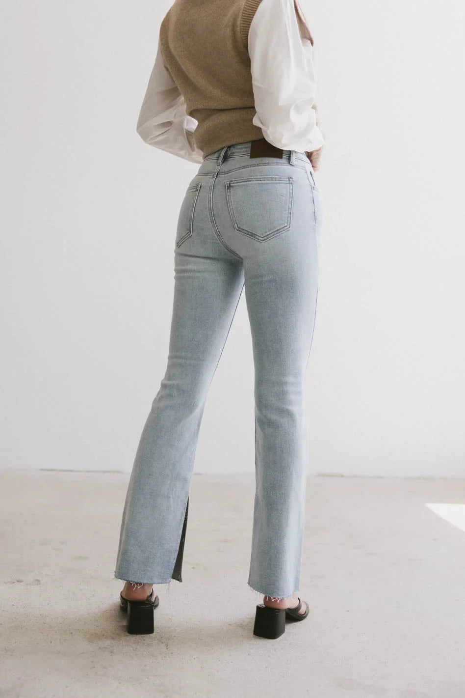 Ryan Bootcut Jeans in Light Wash - FINAL SALE