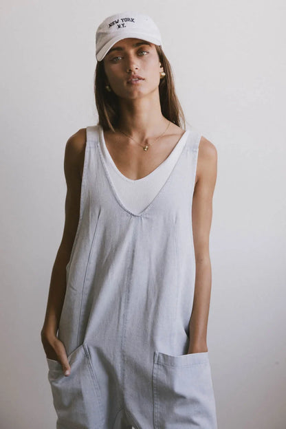 Marie Jumpsuit in Blue - FINAL SALE