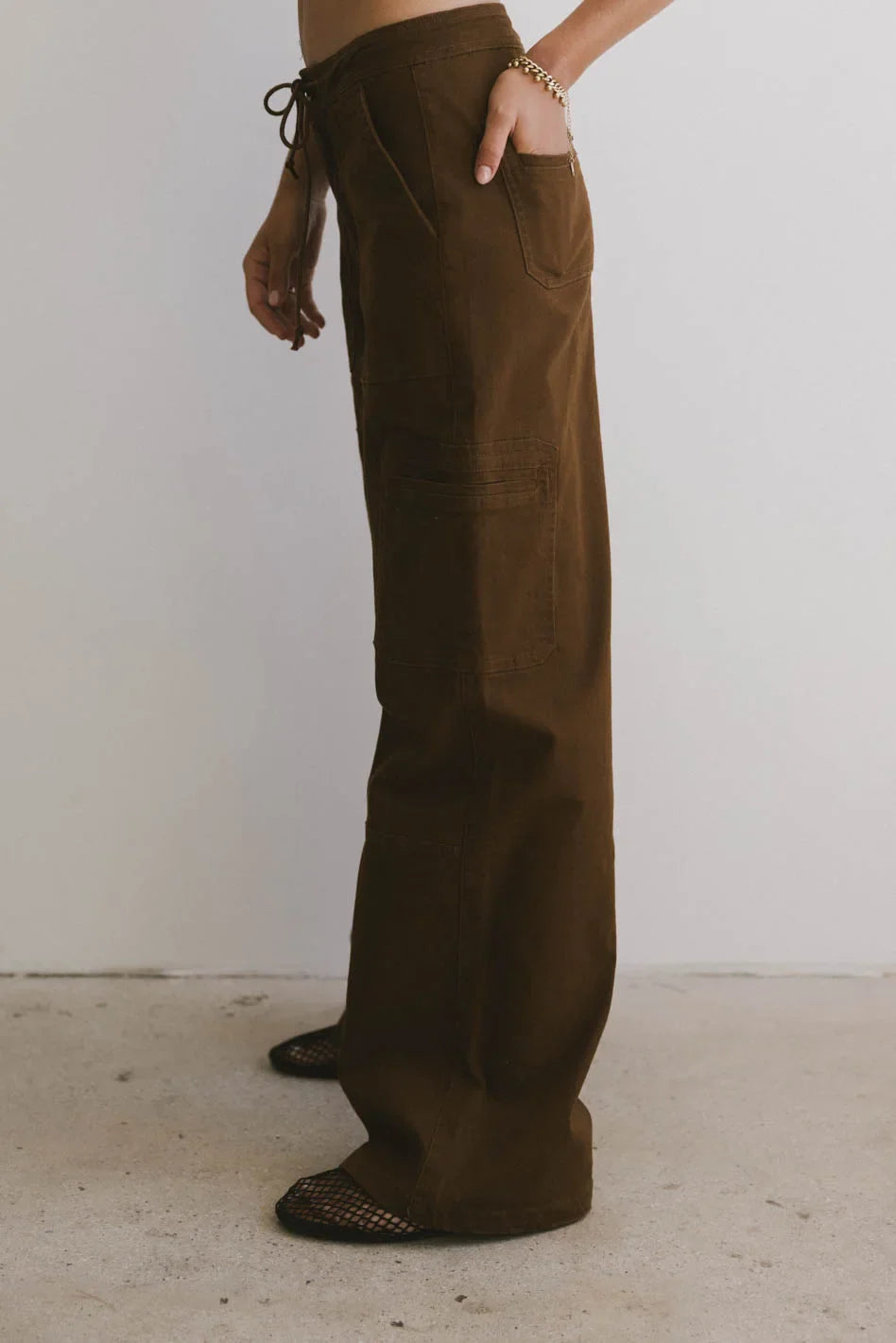 Tandry Cargo Pants in Brown - FINAL SALE