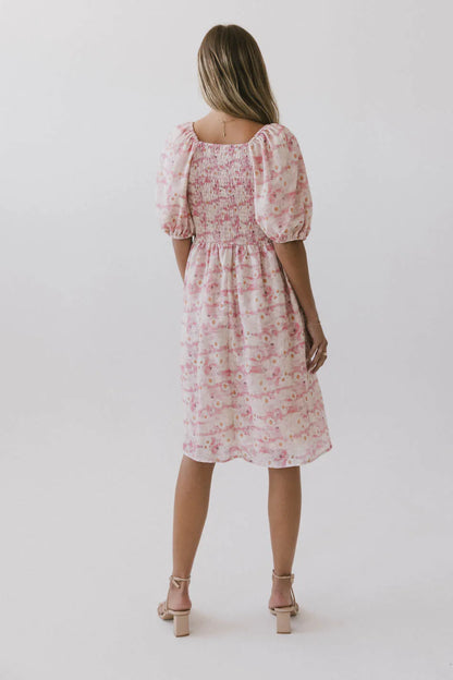 Hannah Floral Midi Dress - FINAL SALE