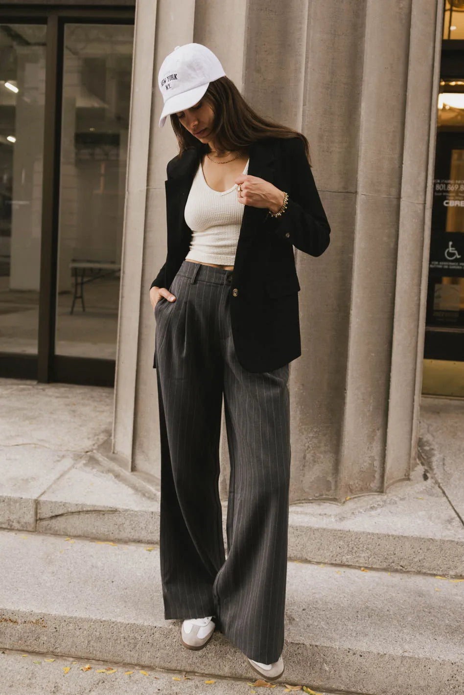 Crystal Blazer in Black - FINAL SALE