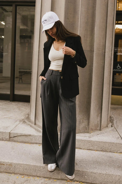 Crystal Blazer in Black - FINAL SALE