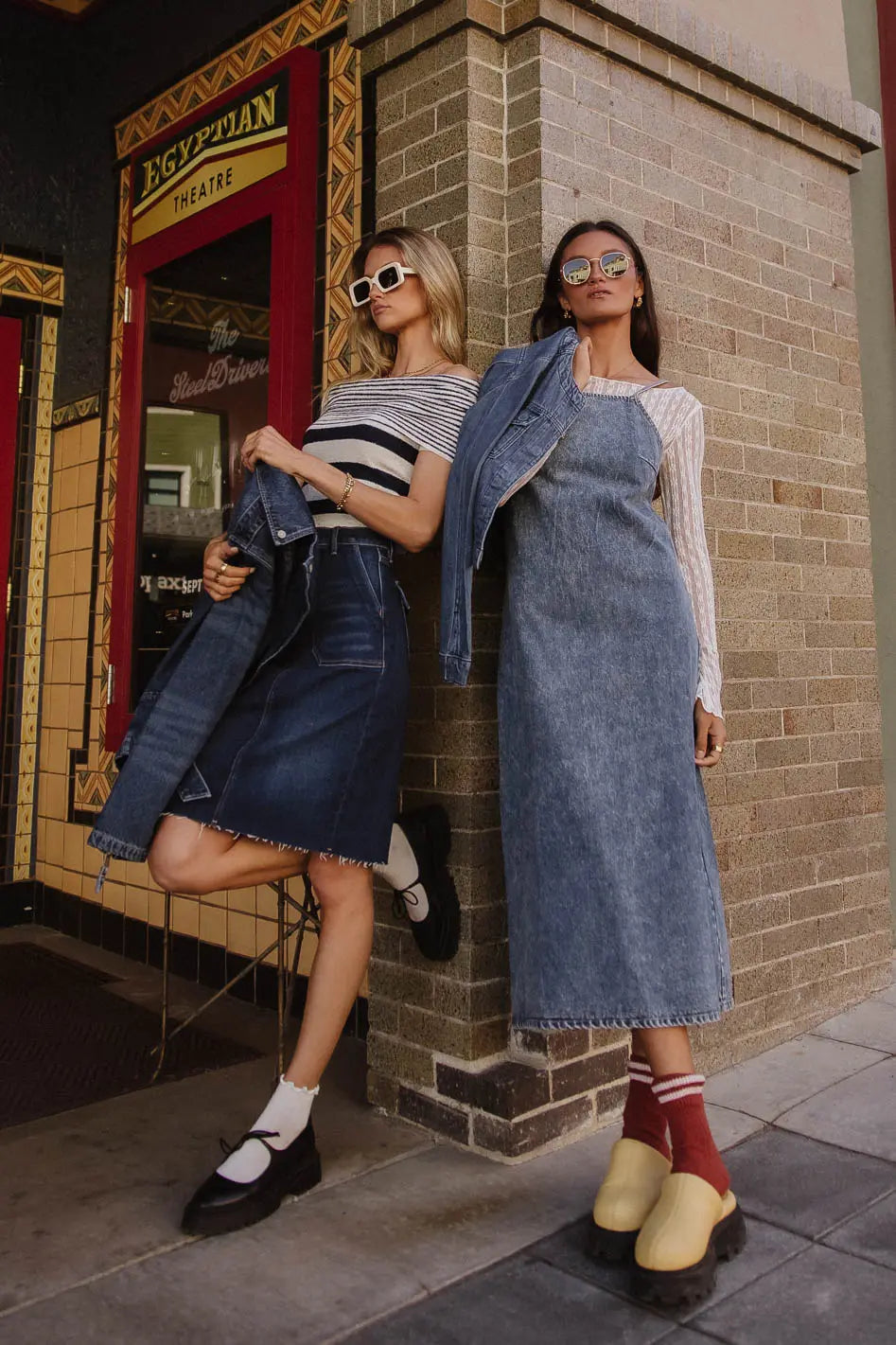 Marisol Denim Midi Dress - FINAL SALE