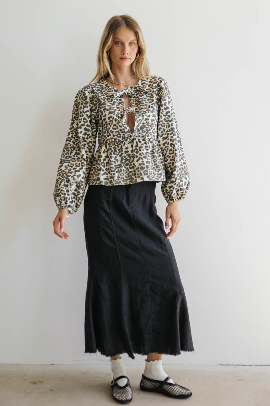 Dae Maxi Skirt in Black - FINAL SALE