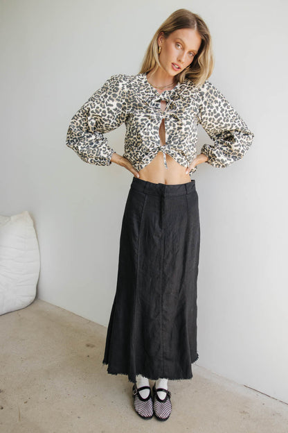 Dae Maxi Skirt in Black - FINAL SALE