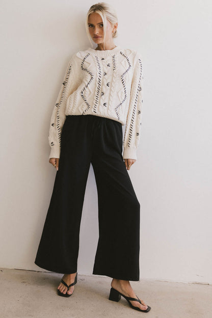 Milani Cable Knit Sweater - FINAL SALE