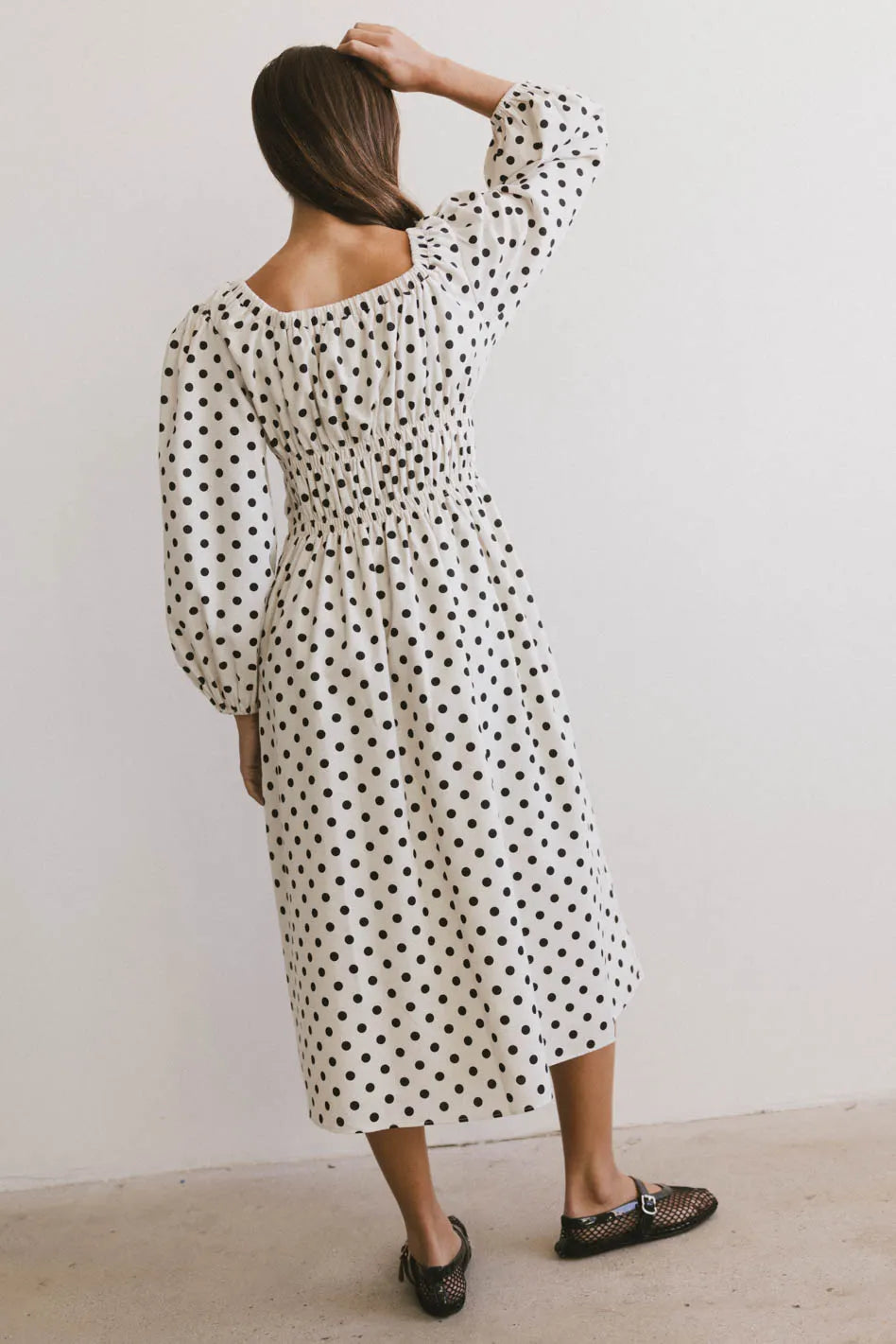 The Velveteen Bow Midi Dress - FINAL SALE