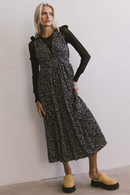 Josephine Floral Tie Strap Dress - FINAL SALE