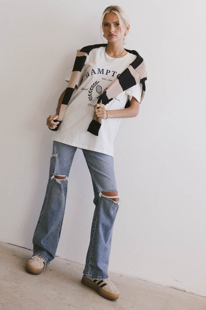 Hamptons Sports Graphic Tee - FINAL SALE