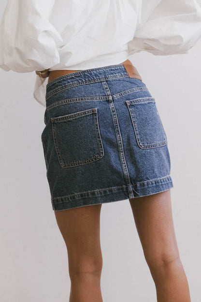 Bandri Denim Mini Skirt - FINAL SALE
