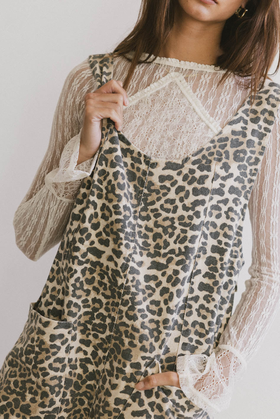 Linnea Lace Top in Ivory - FINAL SALE