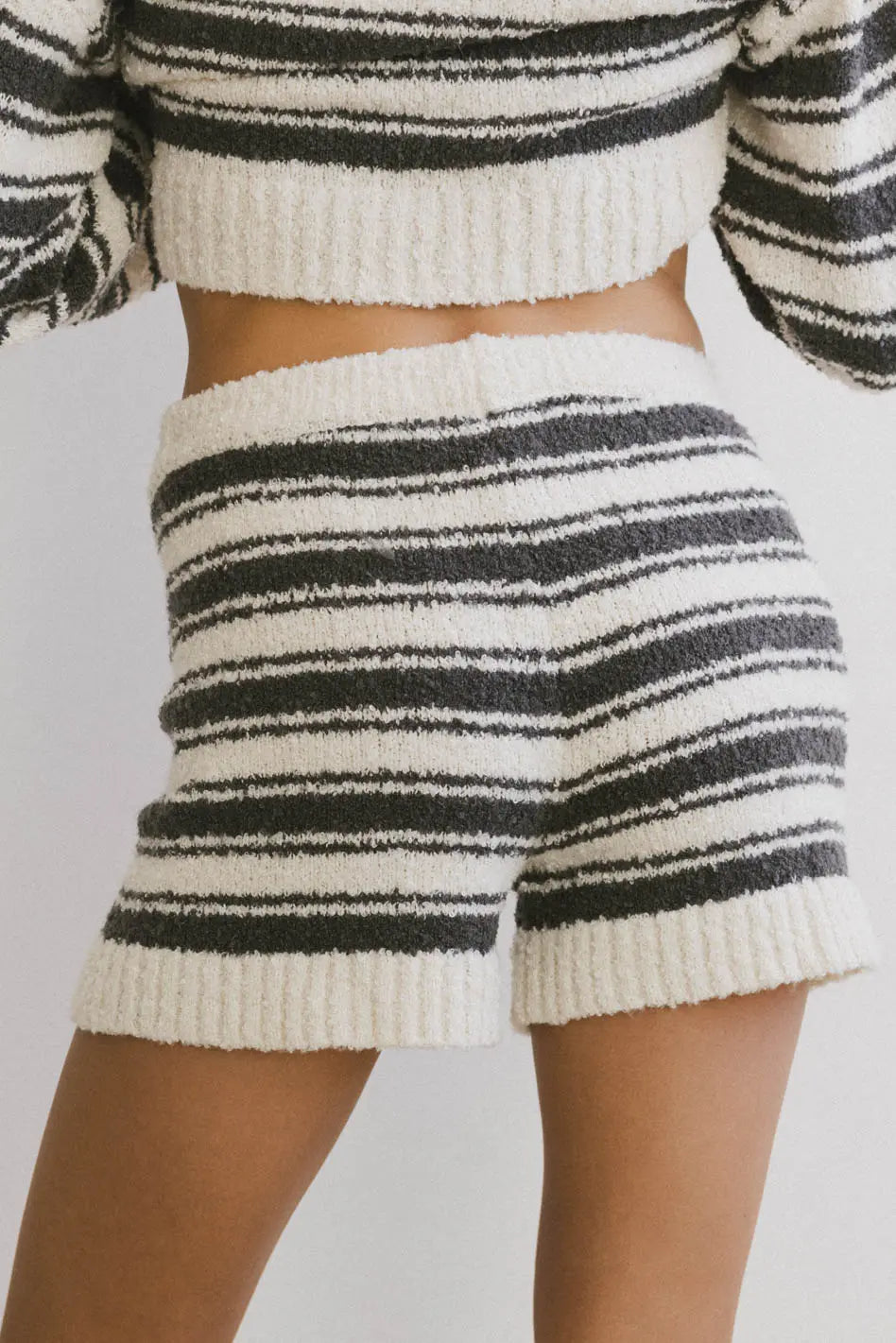 Kamryn Striped Knit Shorts - FINAL SALE