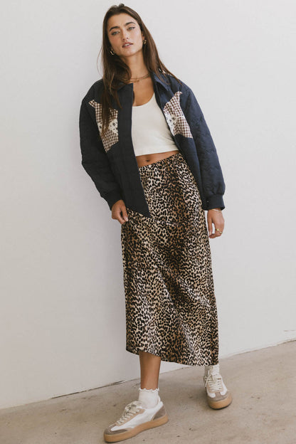 Marlo Leopard Skirt - FINAL SALE