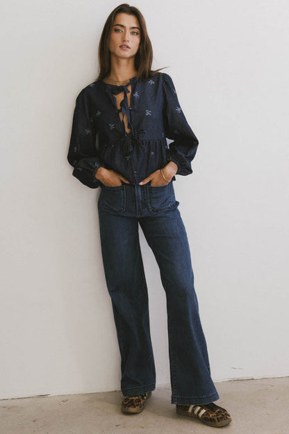 Natasha Wide Leg Jeans - FINAL SALE