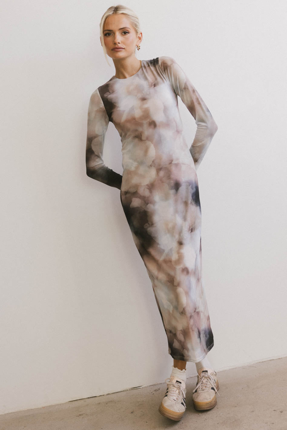 Jamie Watercolor Bodycon Dress - FINAL SALE