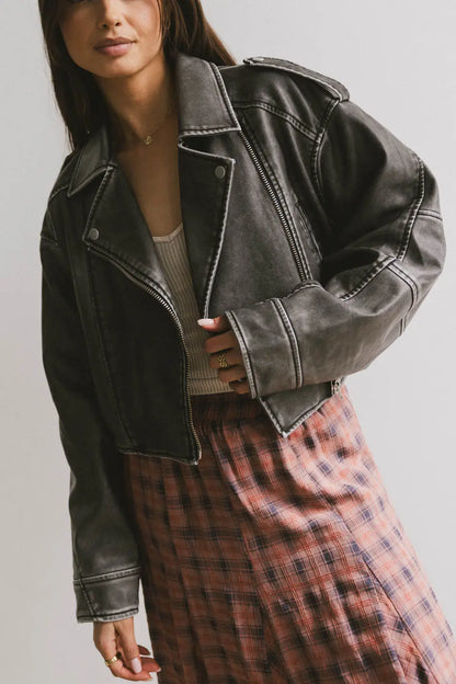 Leif Vegan Moto Jacket - FINAL SALE