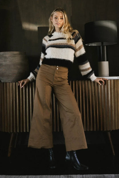 Aspen Wide Leg Pants in Camel - FINAL SALE