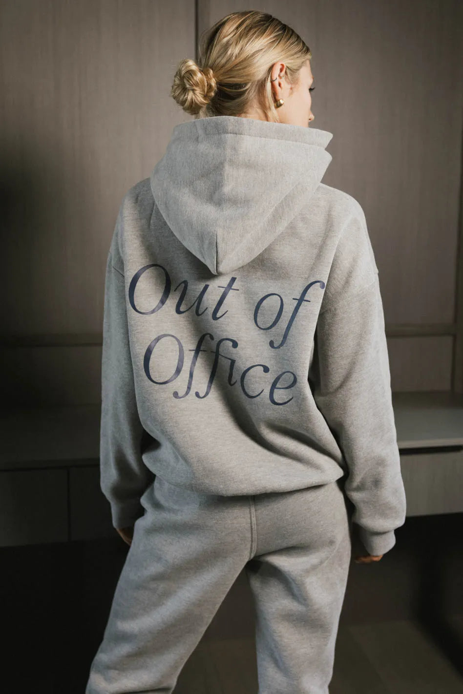 Out of Office Sweatshirt in Heather Grey - FINAL SALE