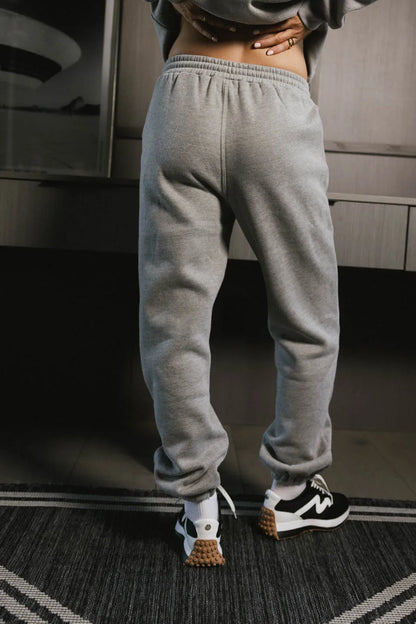 Out of Office Sweatpants in Heather Grey - FINAL SALE