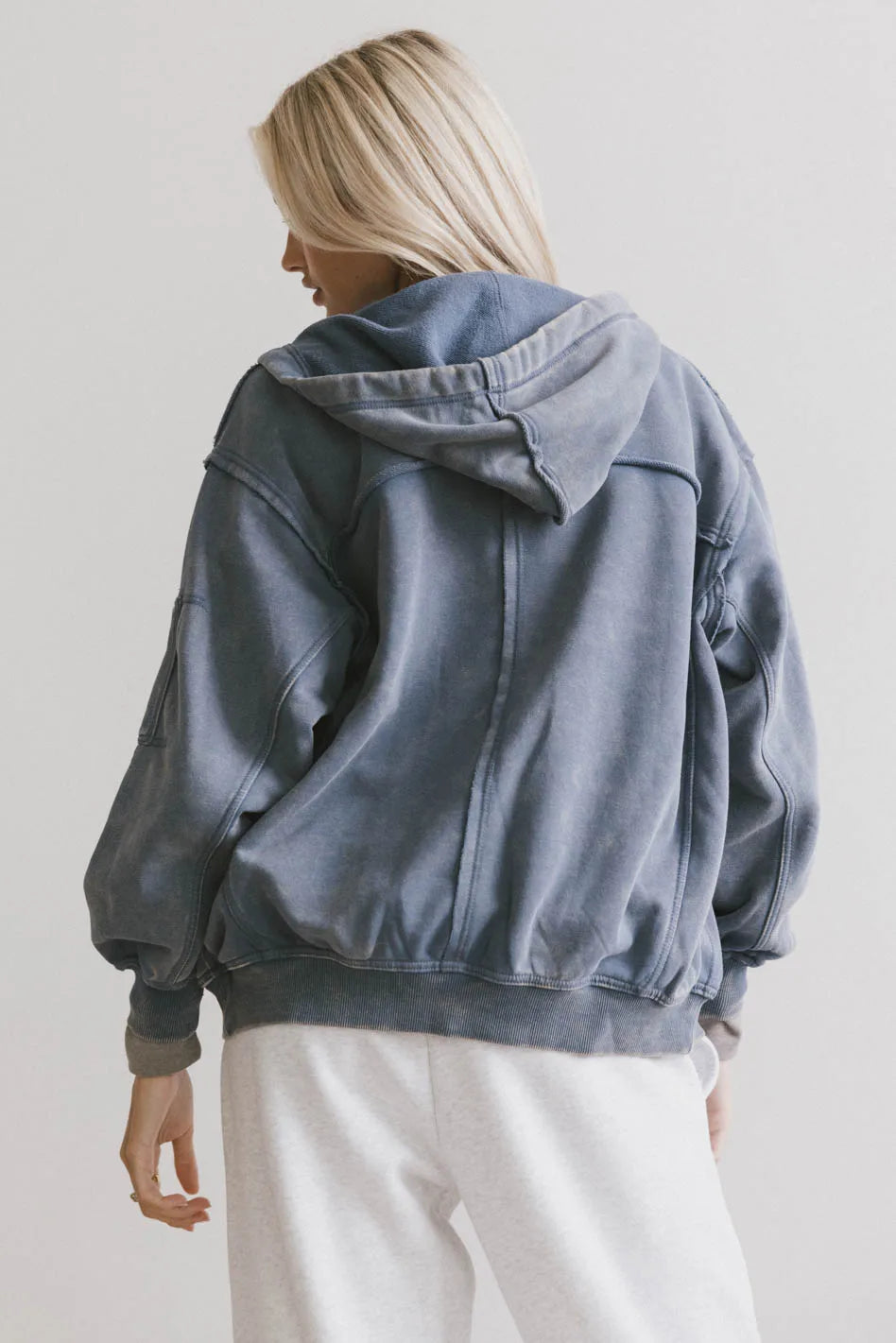 Viva Zip Up in Blue - FINAL SALE