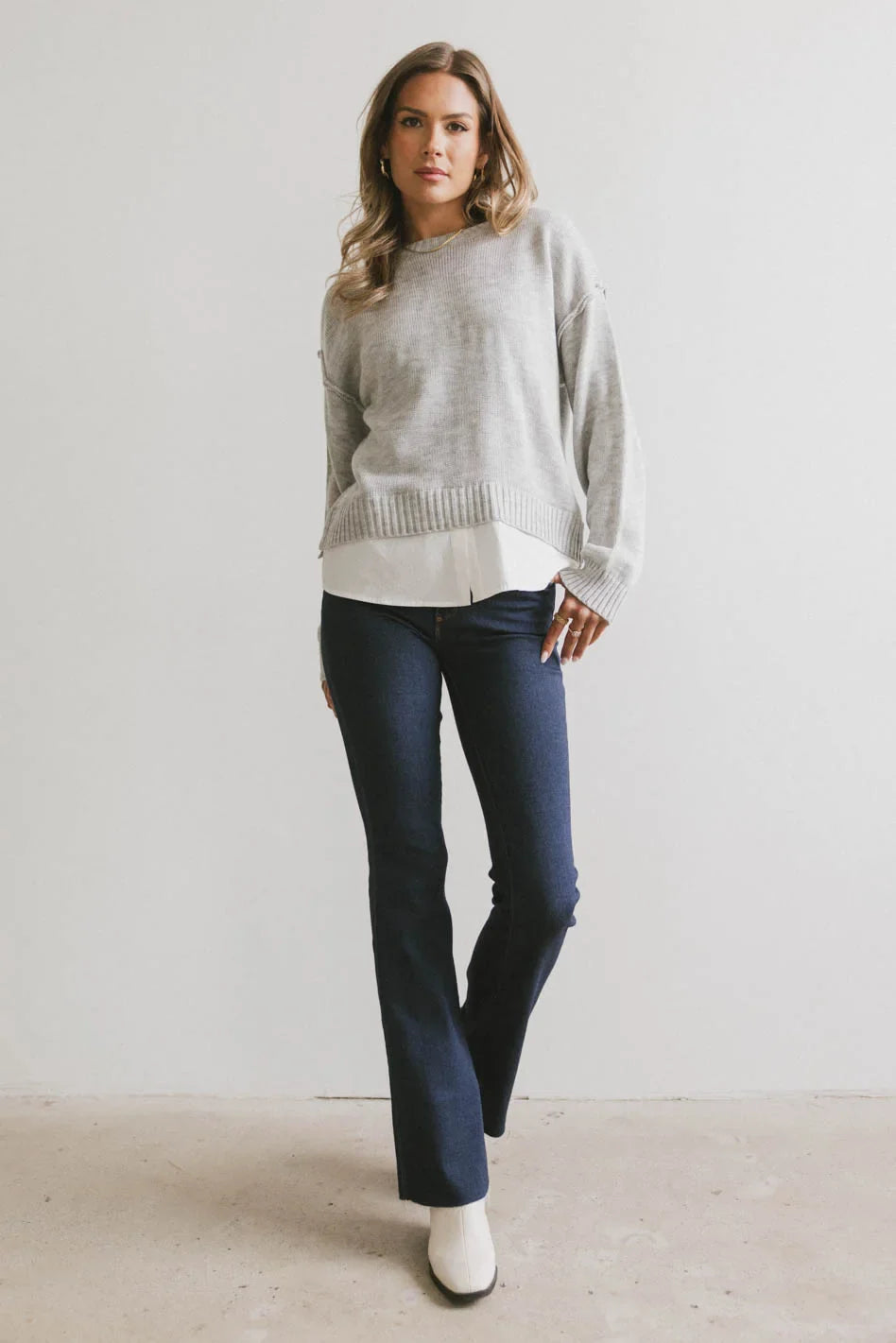Camiraro Cropped Bootcut Jeans - FINAL SALE