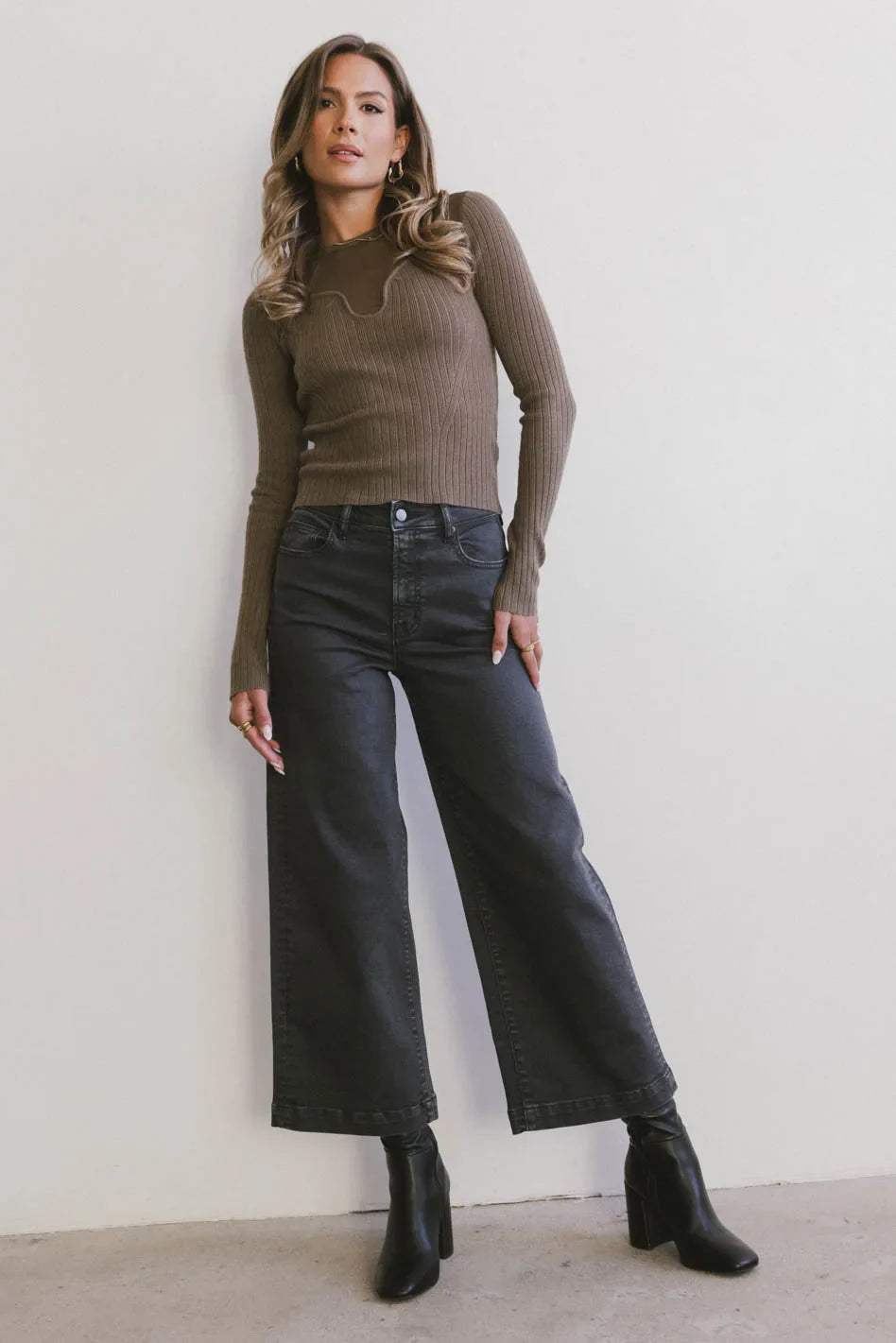 Atzi Wide Leg Jeans - FINAL SALE