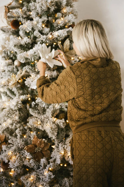 Winry Quilted Half Zip - FINAL SALE