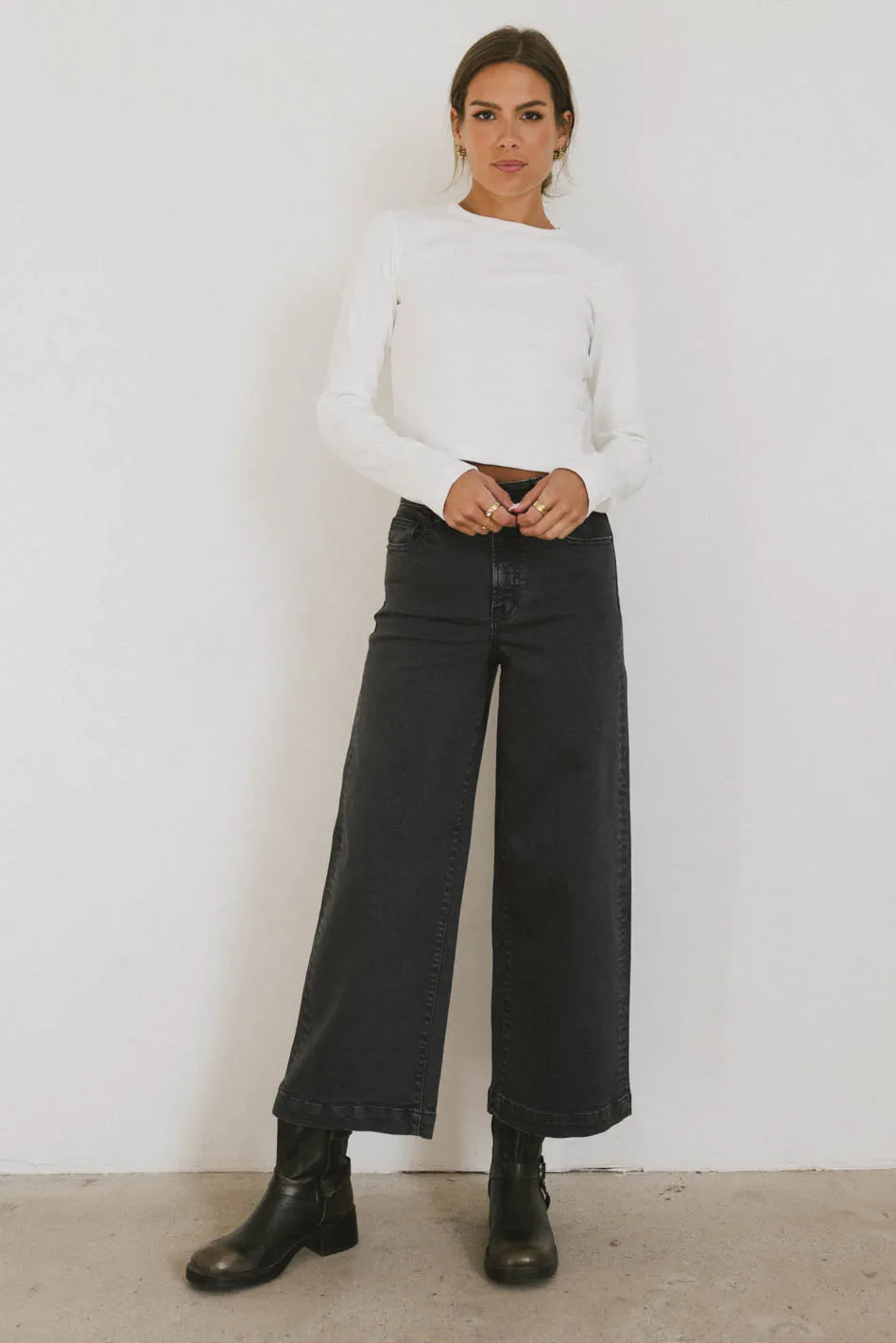 Atzi Wide Leg Jeans - FINAL SALE