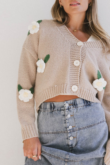 Annai Floral Cardigan - FINAL SALE