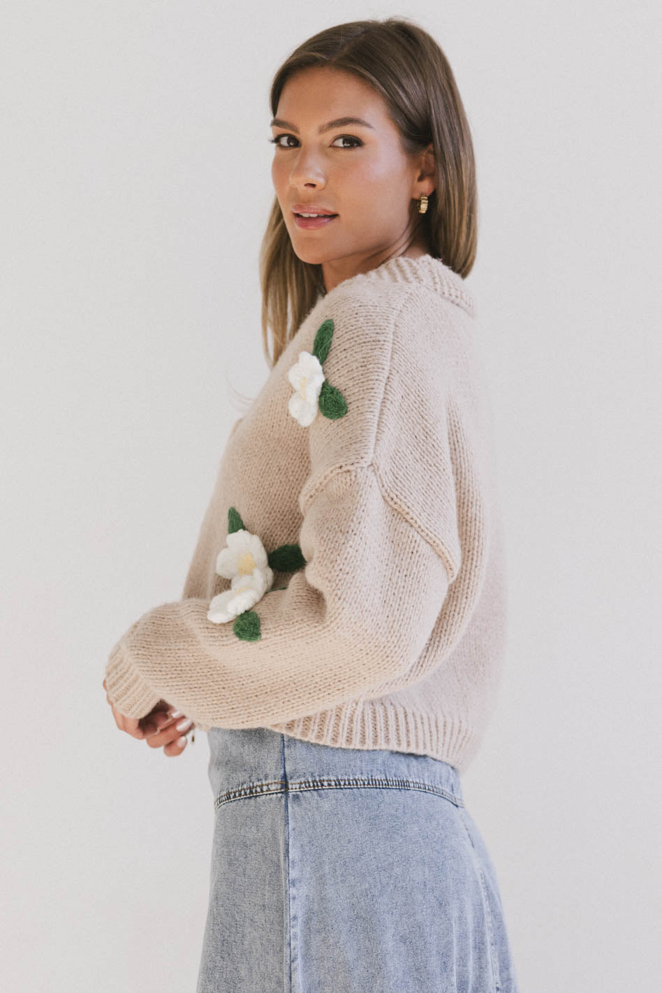 Annai Floral Cardigan - FINAL SALE