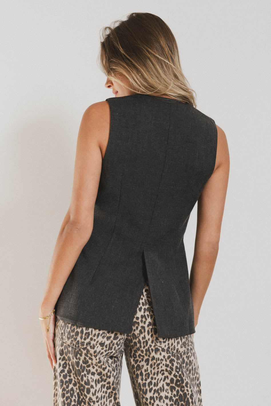 Yara Tweed Vest - FINAL SALE